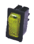 RPSLYA Piano Switch - Light Single Yellow	